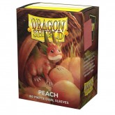 Dragon Shield 100 Count Box Dual Matte Peach Piip