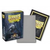 Dragon Shield Japanese Sleeves - 60ct Pack Dual Matte - Silver "Justice"