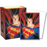 Dragon Shield Sleeves - 100ct Box Brushed Art - Superman (1st Variation)
