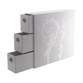 Dragon Shield Storage: Fortress Card Drawers Verticle 3 XL - White