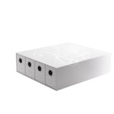 Dragon Shield Storage: Fortress Card Drawers Horizonal 4 - White