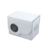 Dragon Shield Dragon Lock System: Deck Box 80+ - White & Aqua