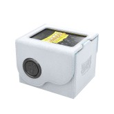 Dragon Shield Dragon Lock System: Deck Box 100+ - White & Aqua
