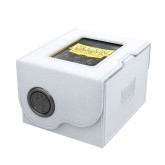 Dragon Shield Dragon Lock System: Deck Box 150+ - White & Aqua