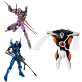 EVA-FRAME DX02: Neon Genesis Evangelion "Neon Genesis Evangelion" (Box/3), Bandai Shokugan EVA Frame