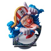 One Piece Niformation Tsukuru Figure Buggy "One Piece", Bandai Shokugan Niformation