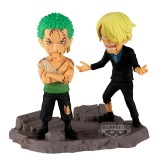 Roronoa Zoro & Sanji "...NOTHING...AT ALL!!!!"  "One Piece", Banpresto World Collectable Figure Log Stories