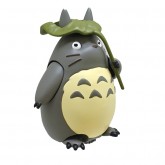 PBC - 158 Pull Back Collection Gray Totoro with Leaf "My Neighbor Totoro", (Box/6) Ensky