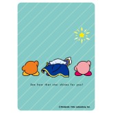 Kirby: EN-1500 Kirby Play with Waddle Dee - Combine Our Strength - Friends: Ensky Card Sleeve Box/12