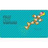 Kirby: ENR-87 Kirby Play with Waddle Dee - Riding the Warp Star : Ensky Card Playmat