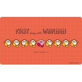 Kirby: ENR-88 Kirby Play with Waddle Dee - Perfect Fit? : Ensky Card Playmat