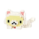 Rilakkuma: Korilakkuma Motto-Nonbiri-Neko - Nanoblock Character Series Box/12