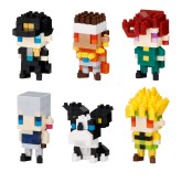 JOJO's Bizarre Adventure Assortment 1 (Blind Box) "JOJO's Bizarre Adventure", nanoblock mininano Series (Box/6)