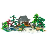 Japanese Garden Deluxe Edition "Gardens", nanoblock Advanced Hobby Series