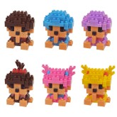 Monchhichi: Assortment 1 Blind Box - Nanoblock Mininano Series Box/6
