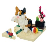 Cats: Cat Breed (Calico Cat) Version 2 - nanoblock Collection Series Box/12
