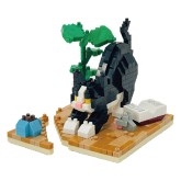 Cats: Cat Breed (Sock Cat) Version 2 - nanoblock Collection Series Box/12