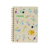 Ring Notebook B6: Pikmin Pattern - Sun Star Ring Notebook Box/5