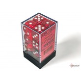 Chessex: Translucent Red 16Mm D6 Dice Block