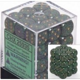 Chessex: Speckled Golden Recon 12Mm D6 Dice Block