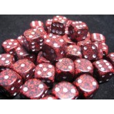Chessex: Speckled Silver Volcano 12Mm D6 Dice
