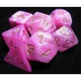 Chessex: Vortex Pink/Gold 7-Die Set