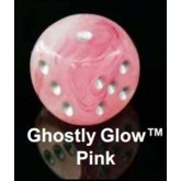 Ghostly Glow Pink With Silver D6 16Mm Block