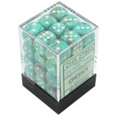 Chessex: Marble Oxi-copper/ White 12mm Set