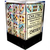 Chessex: Festive Vibrant/Brown 12Mm D6