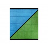 Chessex Battlemat 1 Inch Reversible Blue-Green Squares