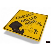 Chessex 2025 Holiday Calendar Metal Sign