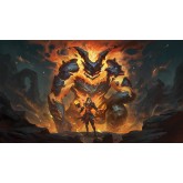 Fantasy North Playmat: Summon - Armored Fire Giant