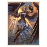 Fantasy North Sleeves: Mini Art Ivarra - Day-Bringer Angel 100CT