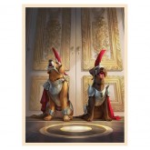 Fantasy North Sleeves: Standard Art Duke & Duchess - Royal Hounds 100CT
