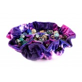 FanRoll: Velvet Compartment Dice Bag - Nebula