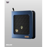Gatherers' Tavern Domaru Deco Pin Binder: Sacred Beasts - Azure Sovereign 12-Pocket