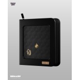 Gatherers' Tavern Domaru Deco Pin Binder: Sacred Beasts - Dark Warrior 12-Pocket