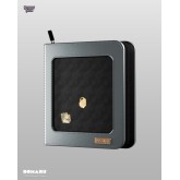 Gatherers' Tavern Domaru Deco Pin Binder: Sacred Beasts - White Arbiter 12-Pocket