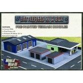 Battlefield in a Box: Modern - Automotive Center Terrain Bundle