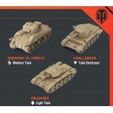 World of Tanks: British - Tank Platoon 2 (Crusader, Sherman VC Firefly, Challenger)
