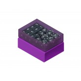 Heavy Play: RNG Dice Box/Sideboard Holder - Bard Purple