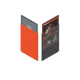 Heavy Play Curv Sleeves Standard 100-Count Monk Orange Heavy Play Curv Sleeves Standard 100-Count Monk Orange