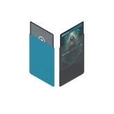 Heavy Play Curv Sleeves Standard 100-Count Mystic Teal Heavy Play Curv Sleeves Standard 100-Count Mystic Teal