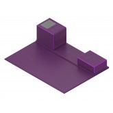 Heavy Play: ETB Playmat - Noble Purple/Bard Purple