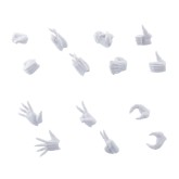 Megalomaria Unlimited Universe: Megalomaria M.S.G. Ex Hand Unit (Femail Type A) White Verision - Model Kit