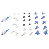 M.S.G MECHA SUPPLY35 HOLONIC HEADDRESS & HOLONIC HIGH HEELS WHITE Ver.