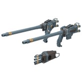 ZOIDS: Customize Parts - Gojulas Cannon Set