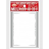KMC Small Sleeves Character Guard Clear with Silver Scroll Work 60-Count
