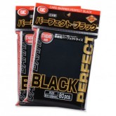 KMC Sleeves USA Pack Black Perfect Fit 80-Count