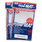 KMC Sleeves USA Pack Hyper Matte White 100-Count